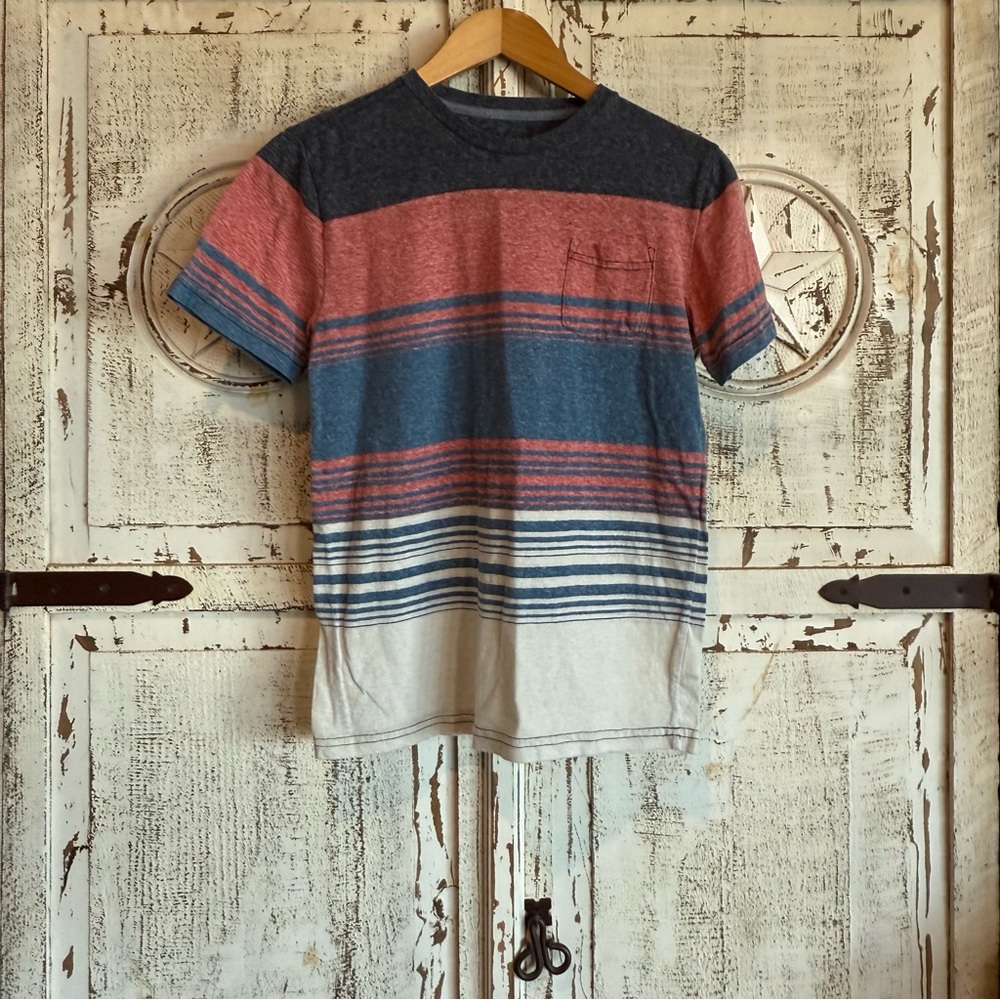 First Love Red and Blue Short Sleeve Tees